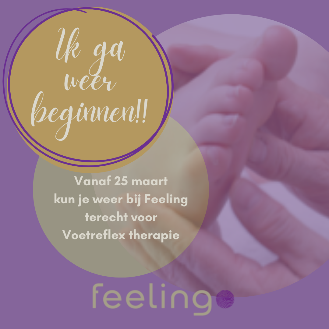 Voetreflexbehandelingen? Ik geef ze weer!